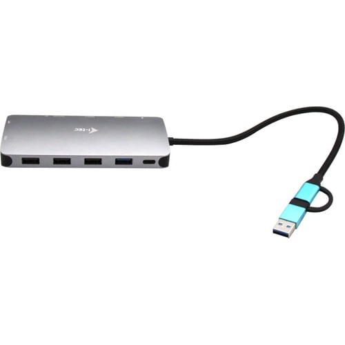 I-TEC USB 3.0 3X LCD NANO DOCK USB 3.0 USB-C/TB3 LAN PD 100W