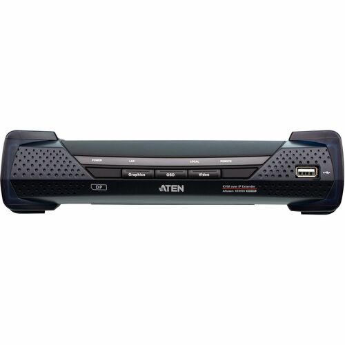 ATEN ALTUSEN KE9950ATC KVM Console/Extender - Wired - 1 Computer(s) - 2 Local User(s) - 4K - 3840 x 2160 Maximum Video Res