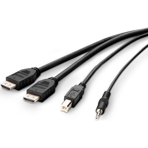 Belkin Cybersecurity and Secure KVM 1,83 m KVM-Kabel - TAA-konform - Cable for Audio-/Video-Gerät, Computer, Server, KVM-U