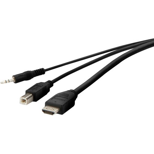 Belkin Cybersecurity and Secure KVM 1,83 m KVM-Kabel - TAA-konform - Cable for KVM-Umschalter, Maus, Tastatur, Computer, S