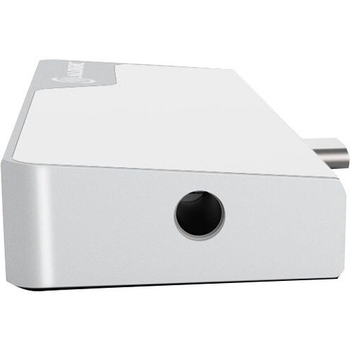 Alogic Ultra USB Type C Docking Station for Notebook, Tablet PC - 60 W - Silver - Portable - 4K - 3840 x 2160 - 1 x USB 3.