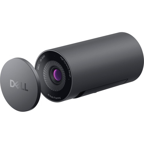 Dell WB5023 Webcam - 60 fps - USB 2.0 Type A - Retail - 2560 x 1440 Video - Auto-focus - 78° Angle - 4x Digital Zoom - Mic