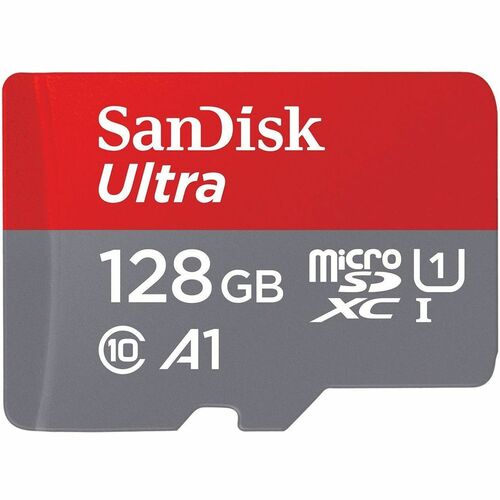 Carte SDXC SanDisk Ultra - 128 Go - Classe 10/UHS-I - 80 Mo/s en Lecture