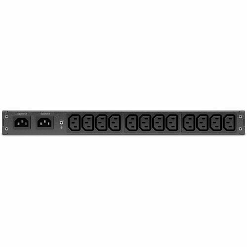 APC NetShelter Automatic Transfer Switch - 8 x IEC 60320 C13, 1 x IEC 60320 C19 - 230 V AC - 16 A
