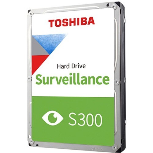 Toshiba S300 6 TB Hard Drive - 3.5" Internal - SATA (SATA/600) - Video Surveillance System, Network Video Recorder, Video 