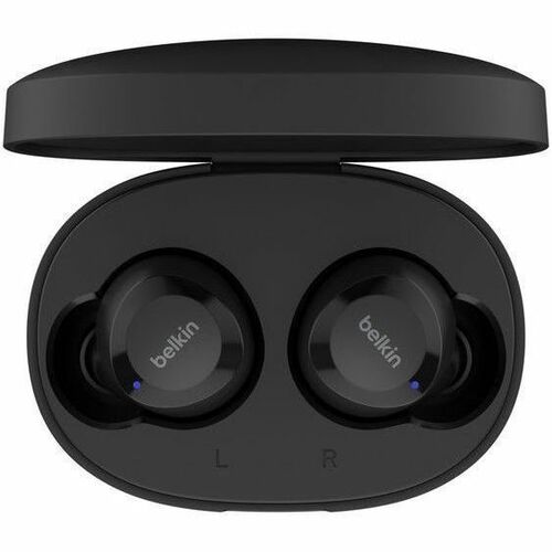 Belkin SoundForm Bolt True Wireless Earbud Stereo, Mono Earset - Black - Binaural - In-ear - 1000 cm - Bluetooth
