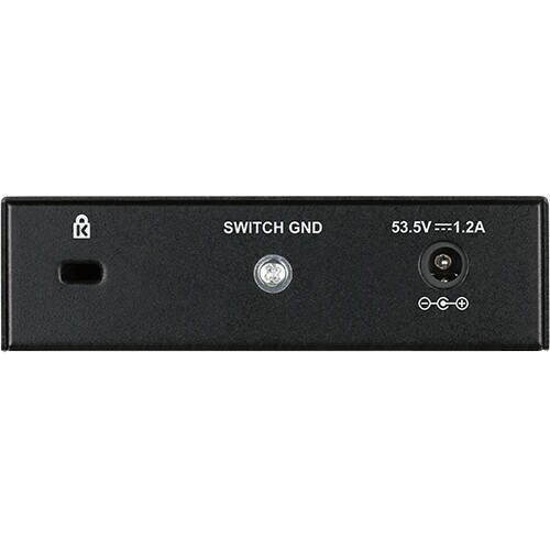 D-Link DGS-1005P 5 Ports Manageable Ethernet Switch - Gigabit Ethernet - 10/100/1000Base-T - 2 Layer Supported - Twisted P