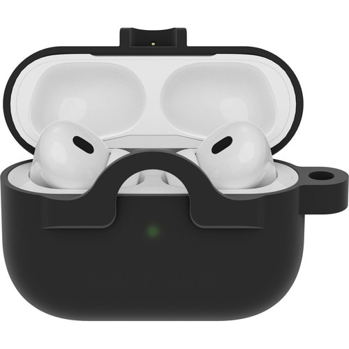 OtterBox Carrying Case Apple AirPods Pro, AirPods Pro (2nd Generation) - Black Taffy - Scratch Resistant, Scuff Resistant,