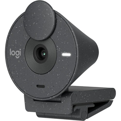 Logitech BRIO 305 Webcam - 2 Megapíxel - 30 fps - Grafite - USB Tipo C - 1920 x 1080 Vídeo - Foco Fixo - 70° Angle - 1x Zo