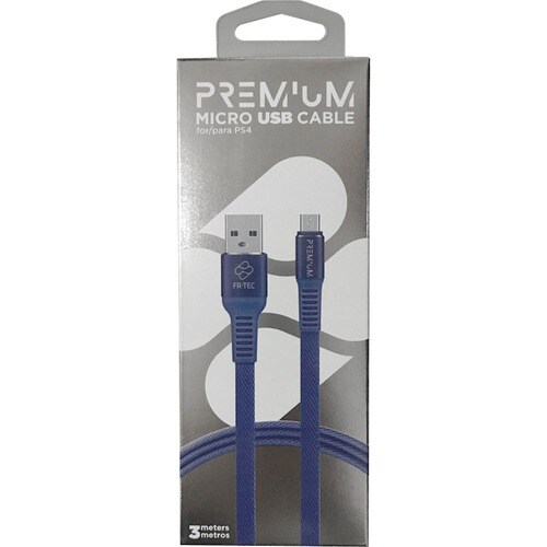 FR-TEC 3 m Micro-USB/USB Data Transfer Cable - First End: 1 X Micro USB - Second End: 1 x USB