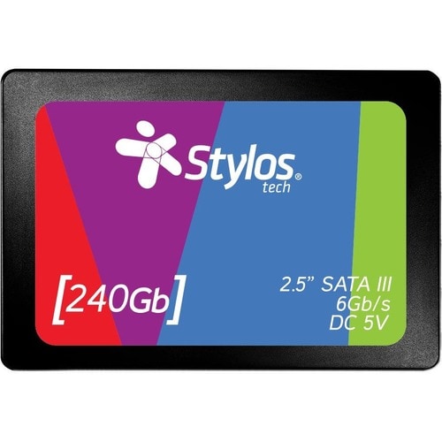 UNIDAD ESTADO SOLIDO STYLOS 240GB /SATA III / 6GB/S / 2.5 / 7MM