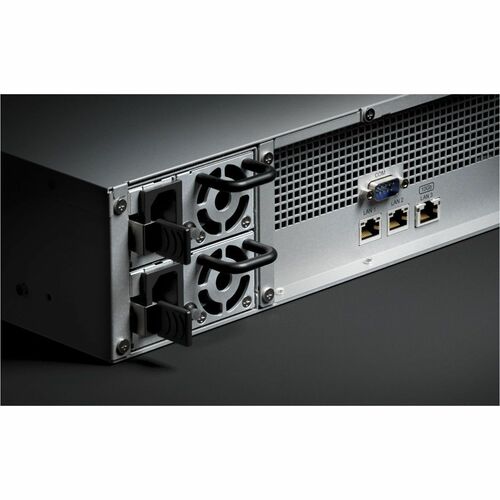 Synology RackStation RS2423RP+ 12 x Total Bays SAN/NAS Storage System - AMD Ryzen V1780B Quad-core (4 Core) 3.35 GHz - 8 G