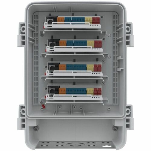 Kit contrôleur de porte AXIS - Conforme aux normes TAA - Polycarbonate - Blanc, Acier inoxydable