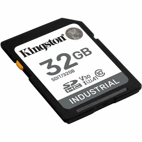 Kingston Industrial 32 GB Class 10/UHS-I (U3) V30 SDHC - 100 MB/s Read