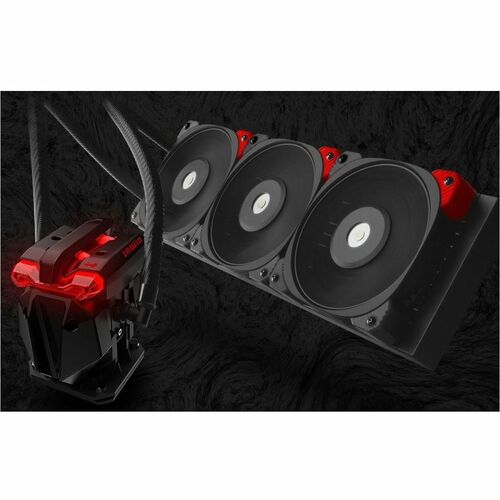 In Win TR Series Twin Turbines Liquid CPU Cooler - 460 mm Tube Length - Neptune DN140 PRO Radiator Fans - 6 Year Warranty 