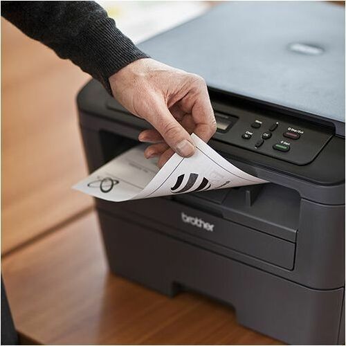 Brother DCP-L2520D Laser Multifunction Printer - Monochrome - Copier/Printer/Scanner - 32 ppm Mono Print - 2400 x 600 dpi 