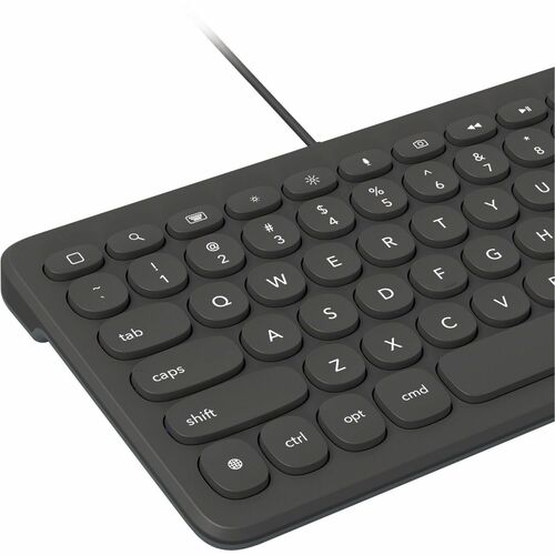 ZAGG WIRED KEYBOARD TYPE-C CHARCOAL