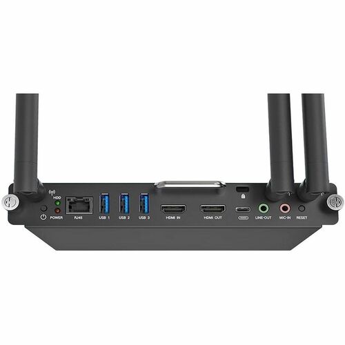 BenQ TEY1A Digital Signage Appliance - ARM Cortex A78 - 8 GB - 128 GB SSD - 2160p - USB - HDMIWireless LAN - Bluetooth - E