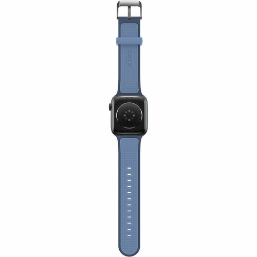OB W BAND APPLE WATCH 10-L 44/45/46MM BABY BLUE JEANS-BLUE