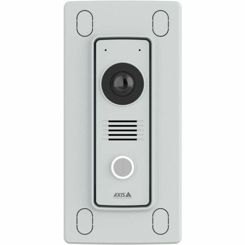 AXIS TI8204 Mounting Box for Video Door Phone - White - Aluminium