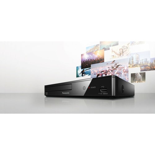 Panasonic DMP-BD84 1 Disc(s) Blu-ray Disc Player - Black - Dolby Digital, Dolby TrueHD, Dolby Digital Plus, DTS-HD Master