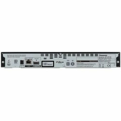 Panasonic DP-UB150EG-K 1 Disc(s) 3D Blu-ray Disc Player - 2160p - Black - DTS, Dolby Atmos - BD-RE, DVD+RW, DVD-RW - NTSC,
