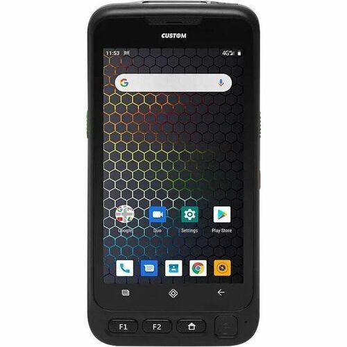 Custom P-RANGER 93DKZ014100L33 Rugged Handheld Terminal - 2D, 1D - 4G, LTE, 3G - MT6765 - 12.7 cm (5") - 1280 x 720 - 4 GB