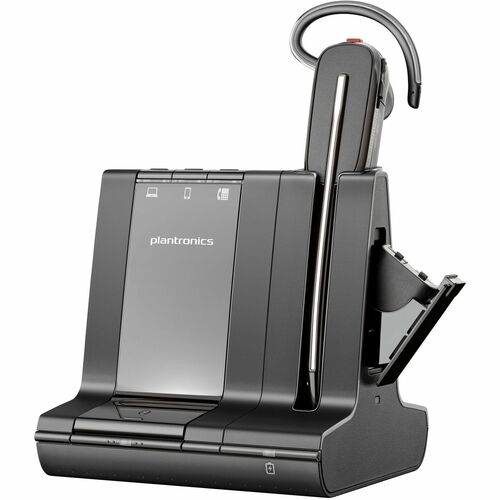 Casque (Oreillette) Poly Savi 8200 Office 8245-M - Sans fil - Design Supra-auriculaire - Mono Canal - Certification Micros