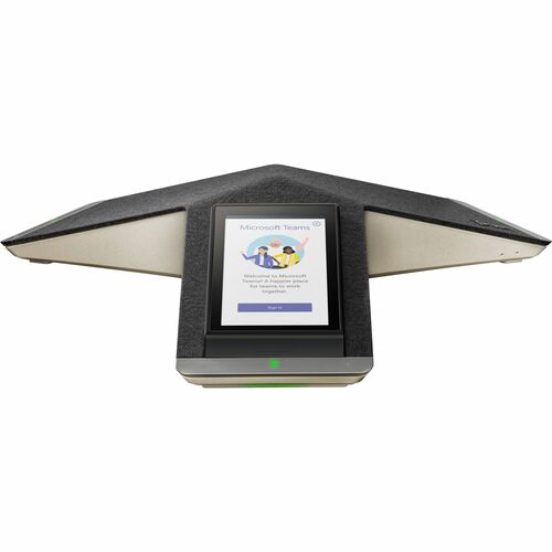 Poly Trio C60 IP Conference Station - Corded/Cordless - Wi-Fi, Bluetooth - 5 Multiple Conferencing - Black - VoIP - 12.7 c