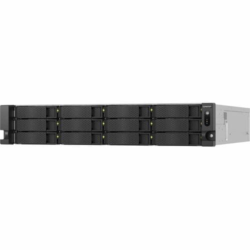 QNAP TS-h1277AXU-RP-R5-16G 12 x Total Bays SAN/NAS Storage System - 5 GB Flash Memory Capacity - AMD Ryzen 5 Hexa-core (6 