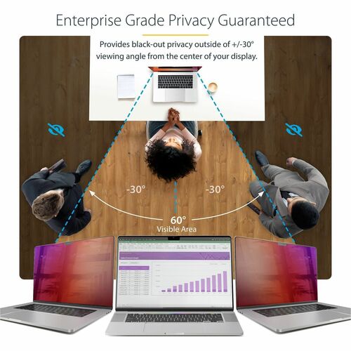 14IN MACBOOK PRIVACY SCREEN - GOLD PRIVACY FILTER/SECURITY SHIELD