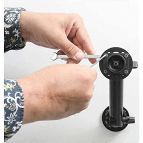 Brodit Mounting Bracket for Mobile Computer - Landscape/Portrait - Acetal Plastic, Acrylonitrile Butadiene Styrene (ABS)