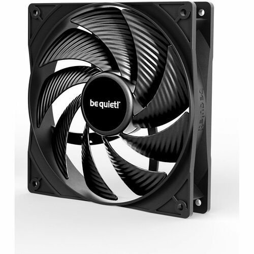 be quiet! Pure Wings 3 Kühllüfter - PC - 140 mm Maximum Fan Diameter - 208,30m³/h Maximum Airflow - 1800 U/Min - Schwarz - 