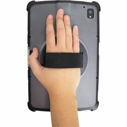 InfoCase Robust Tasche für 25,4 cm (10 Zoll) Zebra ET40, ET45 Tablet - Glasklar - Polycarbonat, Thermoplastisches Polyuret