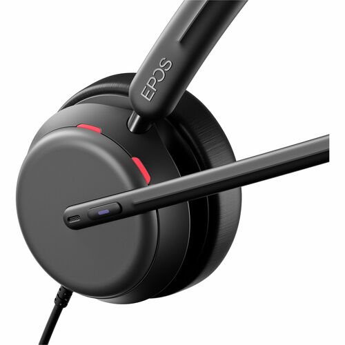 EPOS IMPACT IMPACT 860T ANC Wired On-ear, Over-the-head Stereo Headset - Microsoft Teams Certification - Binaural - Supra-