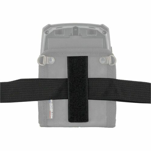MOBILIS Refuge Carrying Case (Holster) Zebra Mobile Printer - Black - Bump Resistant - Shoulder Strap, Belt Loop, Holster 