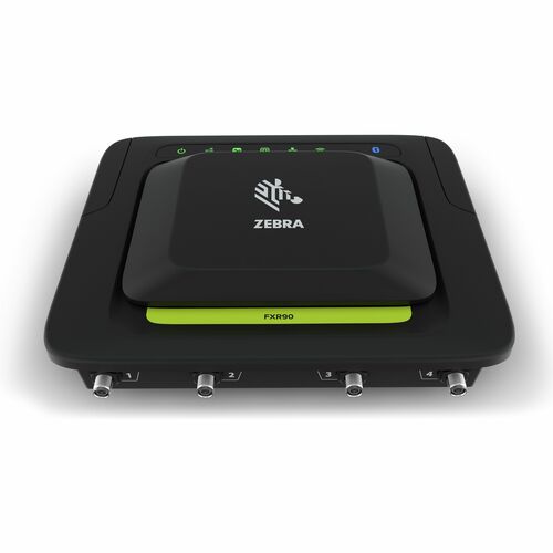 Zebra FXR90 RFID-Reader - TAA-konform - 30,48 m Lesedistanz - 800 MHz bis 900 MHz - UHF - Wireless LAN - Wandmontierbar
