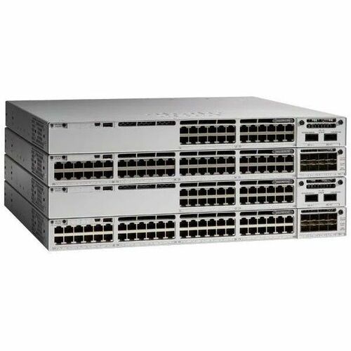 Commutateur Ethernet Cisco Meraki Catalyst 9300 C9300L-48PF-4X 48 Ports Gérable - Gigabit Ethernet, 10 Gigabit Ethernet - 