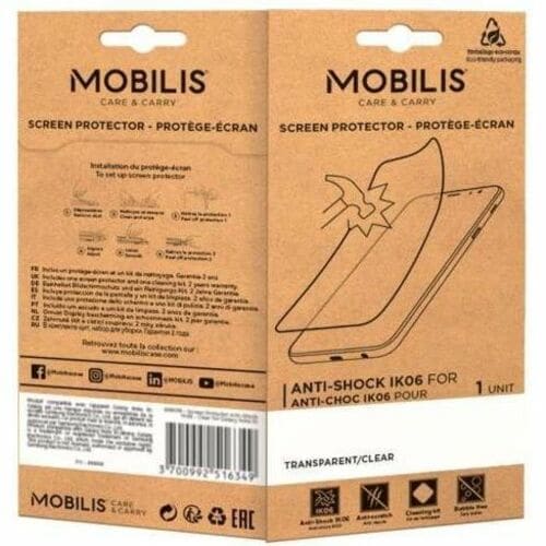 MOBILIS 5H Displayschutz für Galaxy Tab Active5 - Glasklar - 1 Einheit - für 20,3 cm (8 Zoll) LCD Tablet - Antimikrobiell 