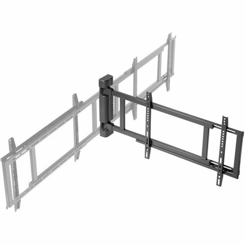 Staffa montaggio ITB per TV, Monitor - Nero - Paesaggio - 106,7 cm a 190,5 cm (75") Supporto schermo - 45 kg Capacità di c