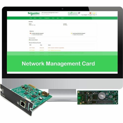 APC by Schneider Electric Network Management Cards - Subscription - 1 Easy UPS 1-phase device - 6 Year - Available via Email