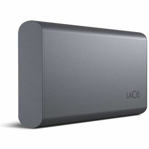 "SSD LaCie - Externe - 1 To - Gris - Ordinateur Appareil compatible - USB 3.0 Type C, USB 3.2 (Gen 1) - 256-bit AES Norme 