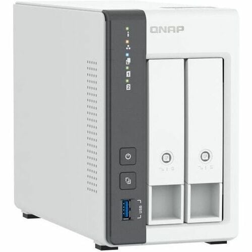 QNAP TS-216G 2 x Total Bays SAN/NAS Storage System - 4 GB Flash Memory Capacity Cortex A55 Quad-core (4 Core) 2 GHz - 4 GB