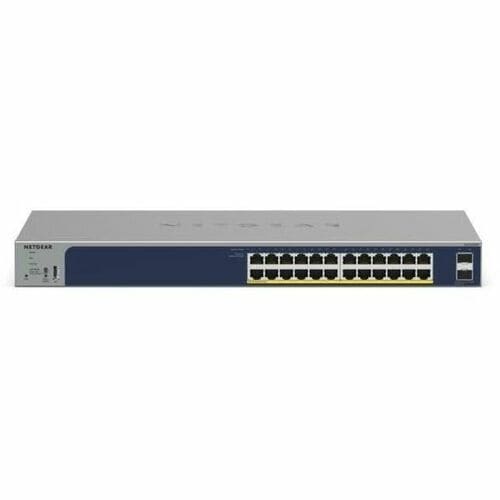 Netgear Business GS724TPP 24 Ports Manageable Ethernet Switch - Gigabit Ethernet - 10/100/1000Base-T, 1000Base-X - Grey - 