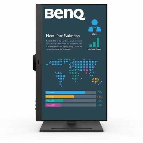 Monitor LED BenQ BL2490T 609,6 mm (24,0") Class Full HD - 16:9 - Nero - 60,5 cm (23,8") Viewable - Tecnologia In-plane Swi