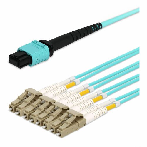 AddOn 10 m Fibre Optic Network Cable - 1 Piece - Cable for Network Device - First End: 2 x MPO Network - Female - Second E