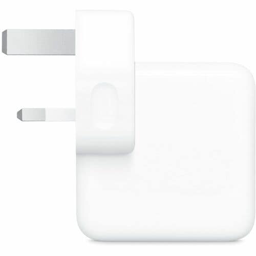 Apple 35 W Power Adapter - Universal Adapter - 2 USB Type-C - For MacBook Air, iPhone, iPad Pro, iPad Air, iPad mini, MacBook