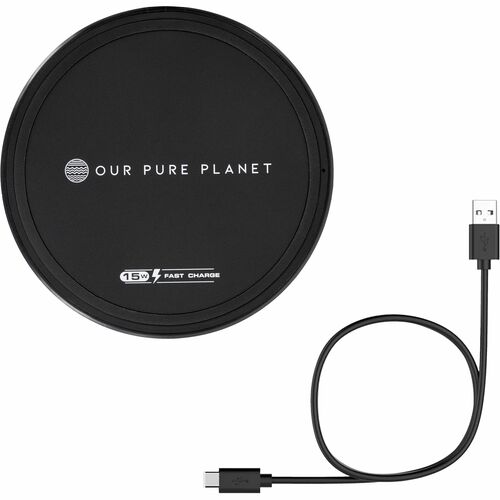 Our Pure Planet Induction Charger - Input connectors: USB - Anti-slip, Status Indicator