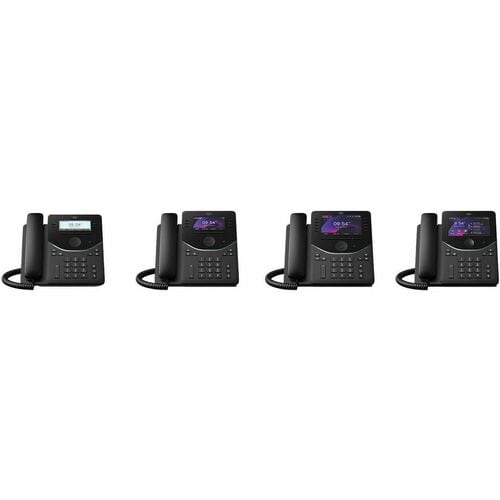 Cisco 9871 IP Phone - Corded - Corded/Cordless - Bluetooth, Wi-Fi - Desktop, Wall Mountable - Carbon Black - VoIP - 12.7 c