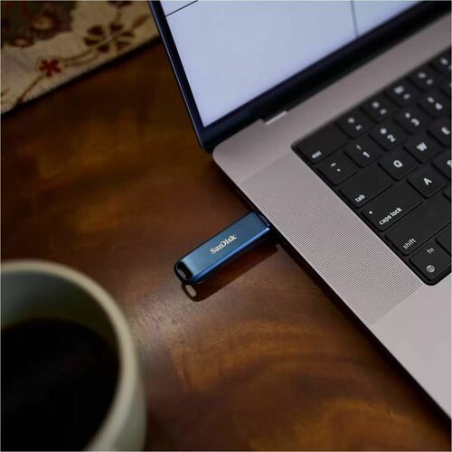 SanDisk SDIXD0N-064G-GN6NN 64 GB Lightning, USB 3.2 (Gen 1) Type C Flash Drive - Metallic - 90 MB/s Read Speed - 10 MB/s W
